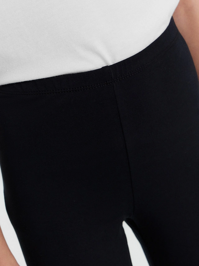 Шорты-велосипедки черные для девочек - 5