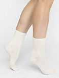 Носки женские кремовые