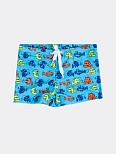 Купальные трусы-боксеры в голубом цвете для мальчиков