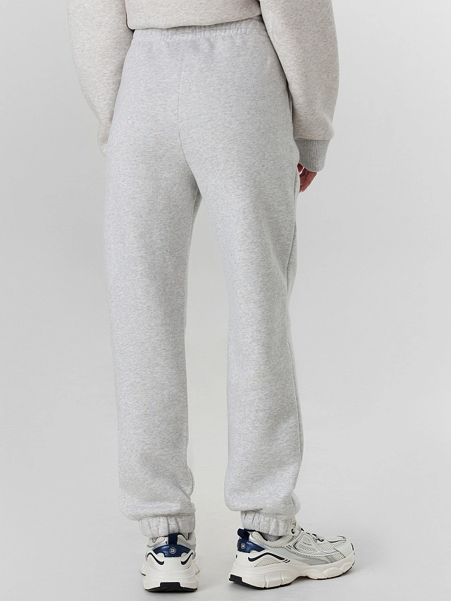 Теплые брюки женские серые - 4