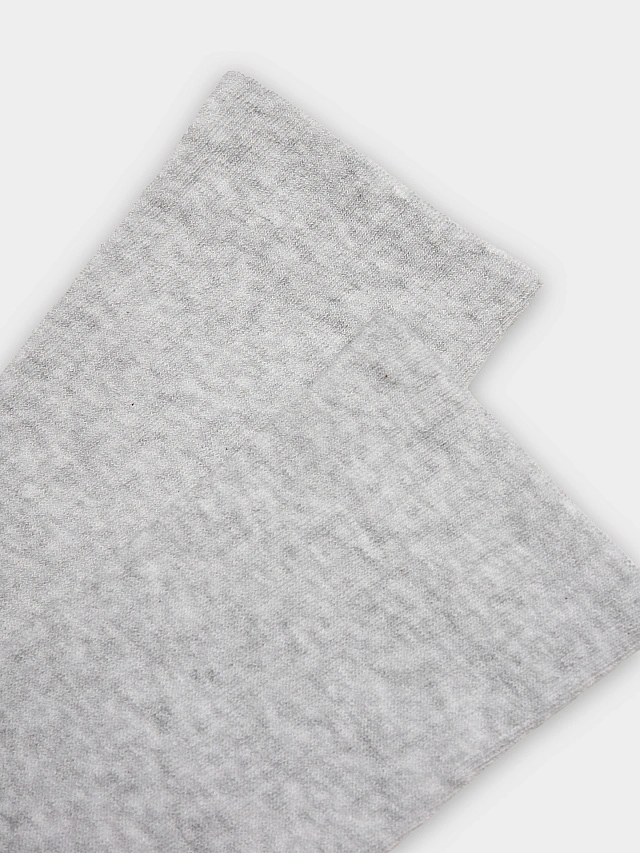 Гольфы женские в светло-сером цвете - 7