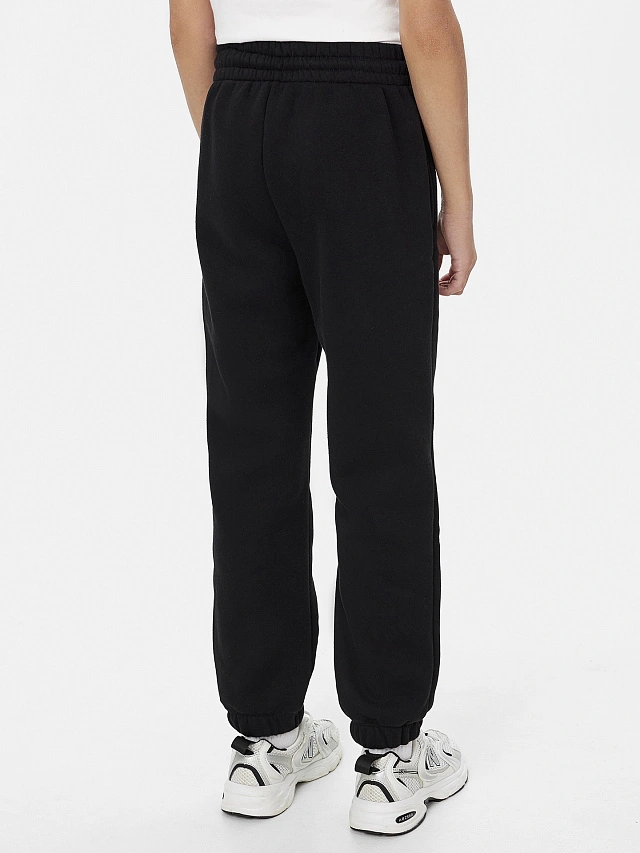 Брюки-джоггеры для мальчиков в черном цвете - 3