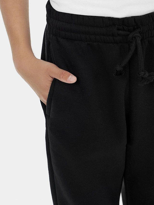 Брюки-джоггеры для мальчиков в черном цвете - 5