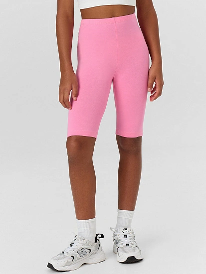 картинка Велосипедки для девочек розовые от известного бренда одежды для девочек Mark Formelle