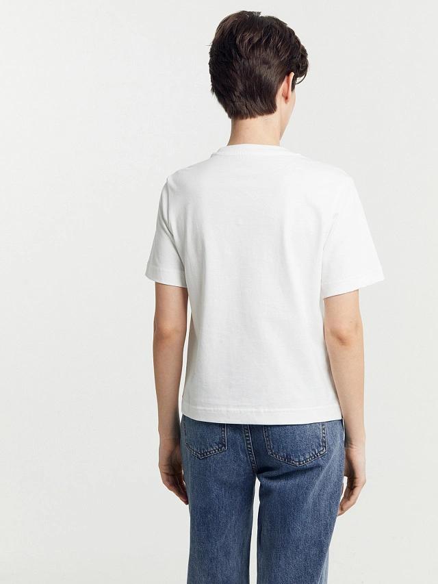 Футболка женская белая - 2