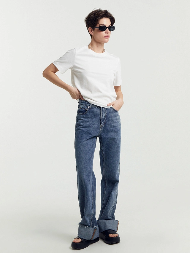 Футболка женская белая - 7