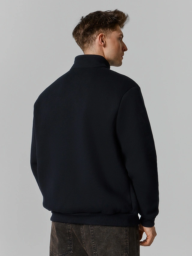 Жакет мужской в черном цвете - 4