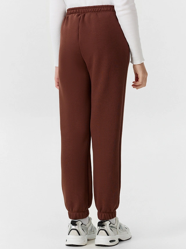 Брюки для девочек в коричневом цвете - 2