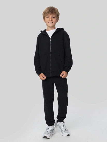 картинка Комплект для мальчиков (жакет, брюки) в черном цвете от магазина одежды для мальчиков от бренда Mark Formelle