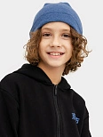 Шапка детская в синем цвете