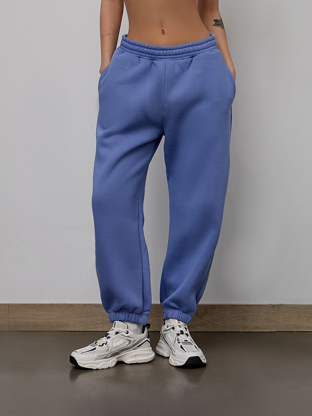 Брюки женские фиолетовые - 2