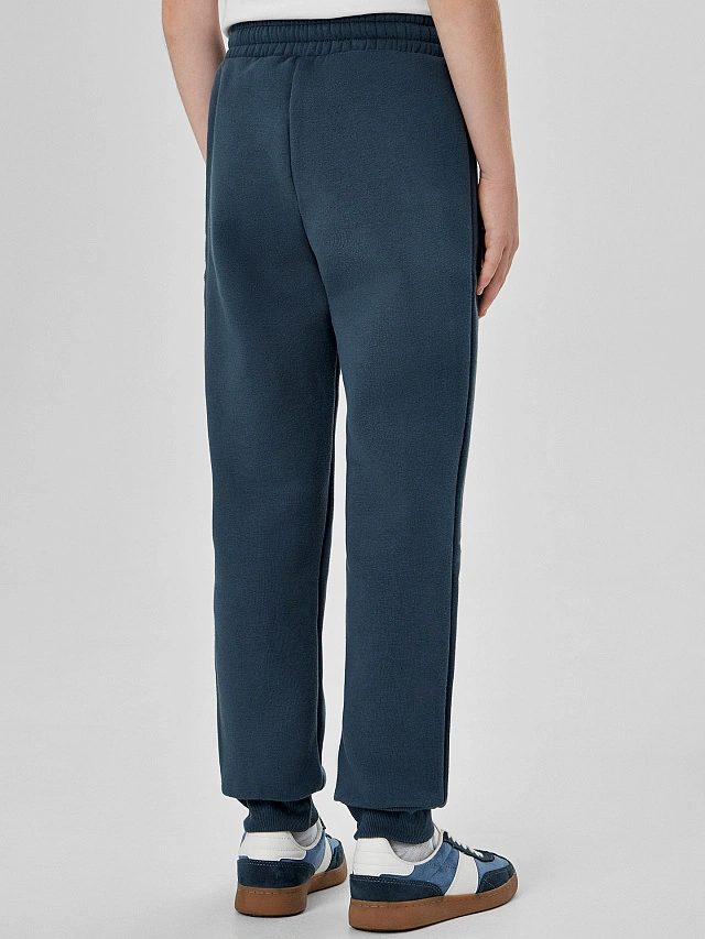 Брюки для мальчиков в серо-синем цвете - 3