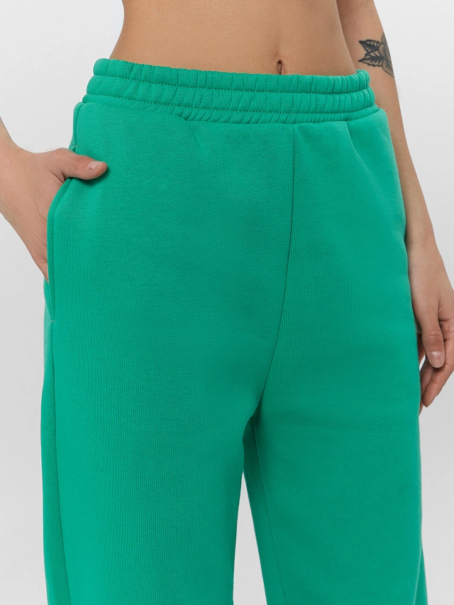 Брюки женские в зеленом цвете - 5