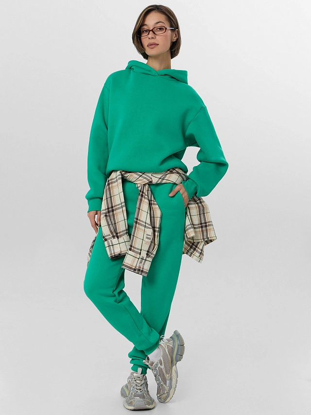 Брюки женские в зеленом цвете - 6