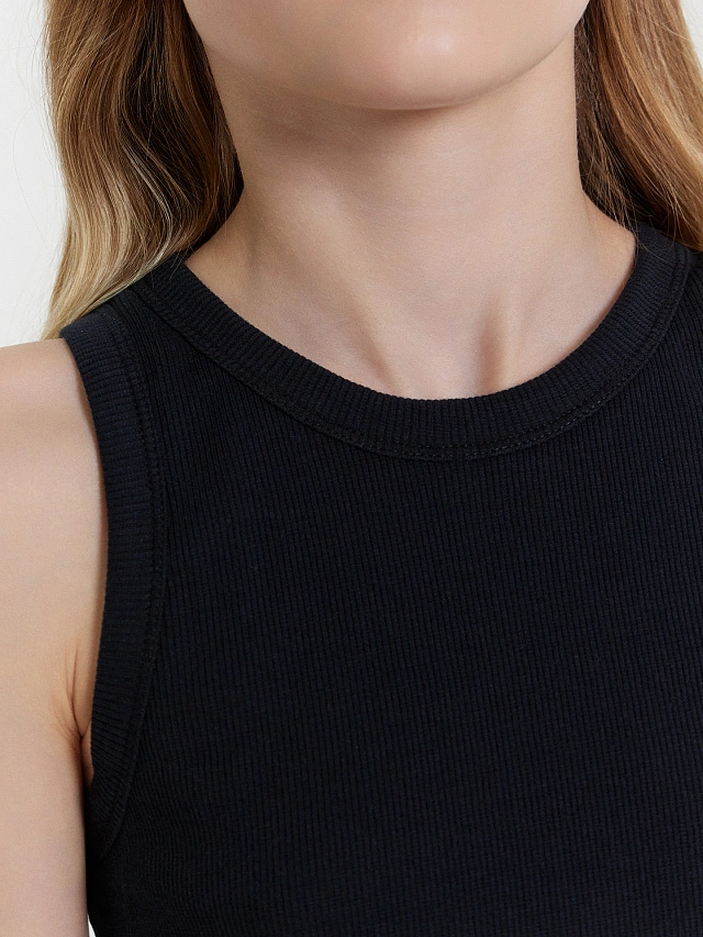 Топ для девочек в черном цвете - 4