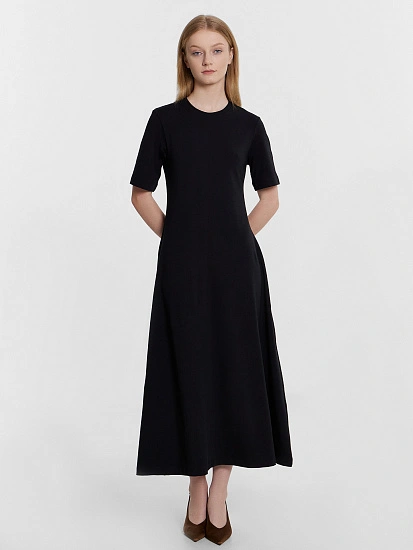 картинка Платье женское в черном цвете от магазина стильной одежды Mark Formelle