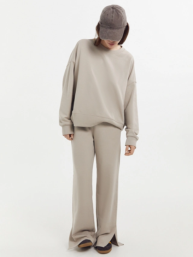 Брюки женские в кофейно-коричневом цвете - 7