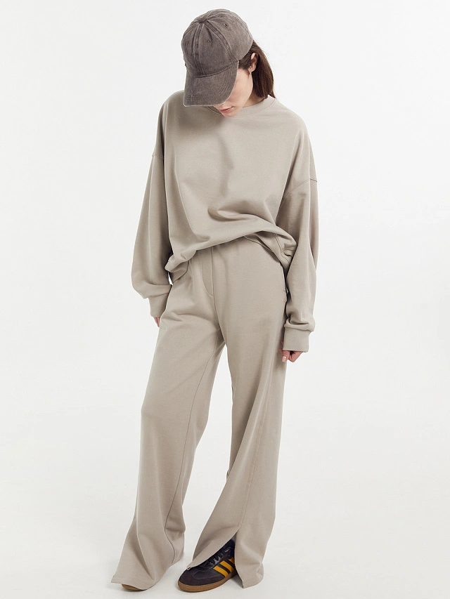 Свитшот женский в кофейно-коричневом цвете - 6