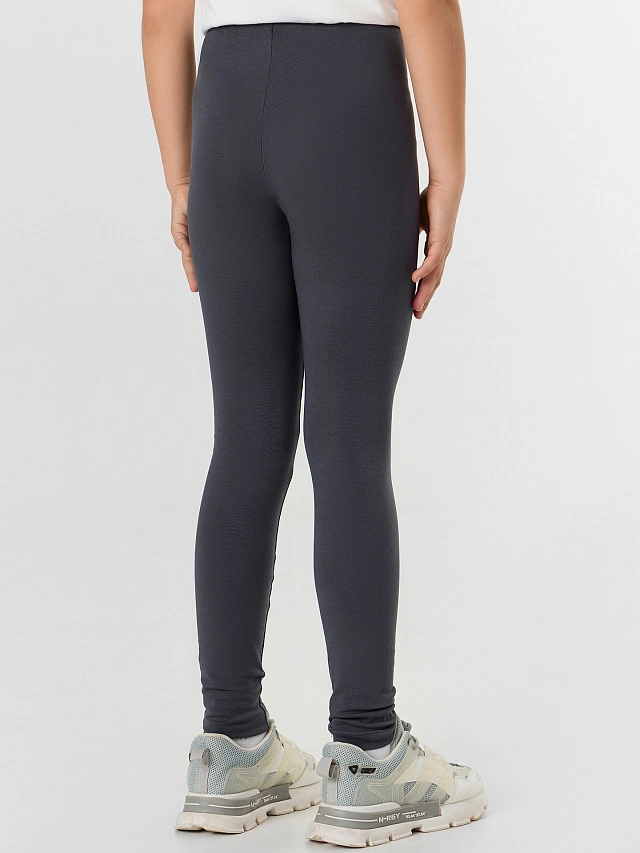 Легинсы для девочек в сером цвете - 3