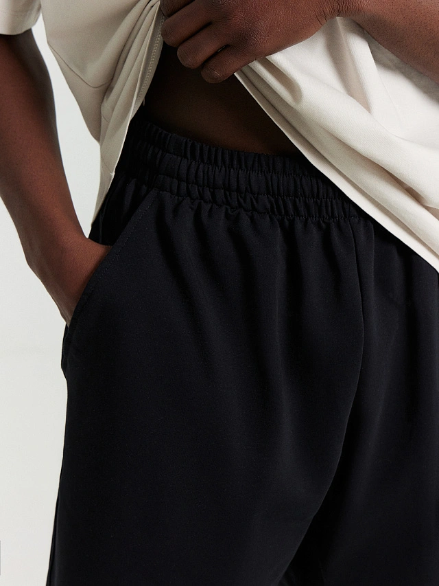 Шорты мужские в черном цвете - 5