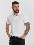 Поло мужское в белом цвете