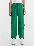 Брюки парашюты женские зеленые