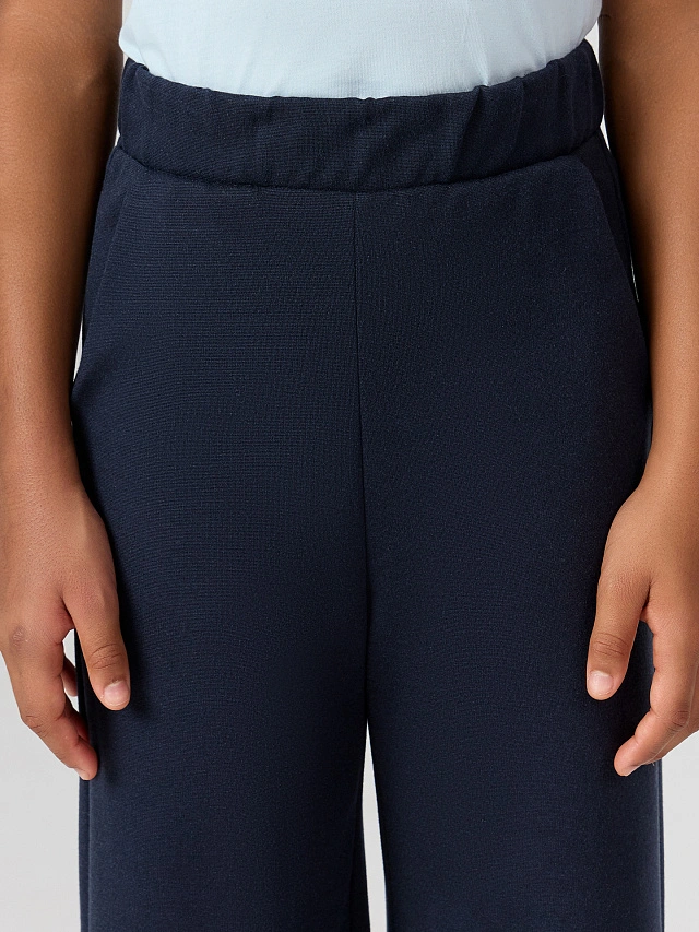 Брюки для девочек в синем цвете - 5