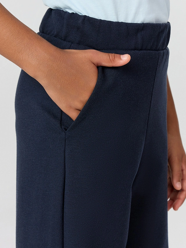 Брюки для девочек в синем цвете - 6