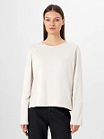 Джемпер женский в серо-бежевом оттенке