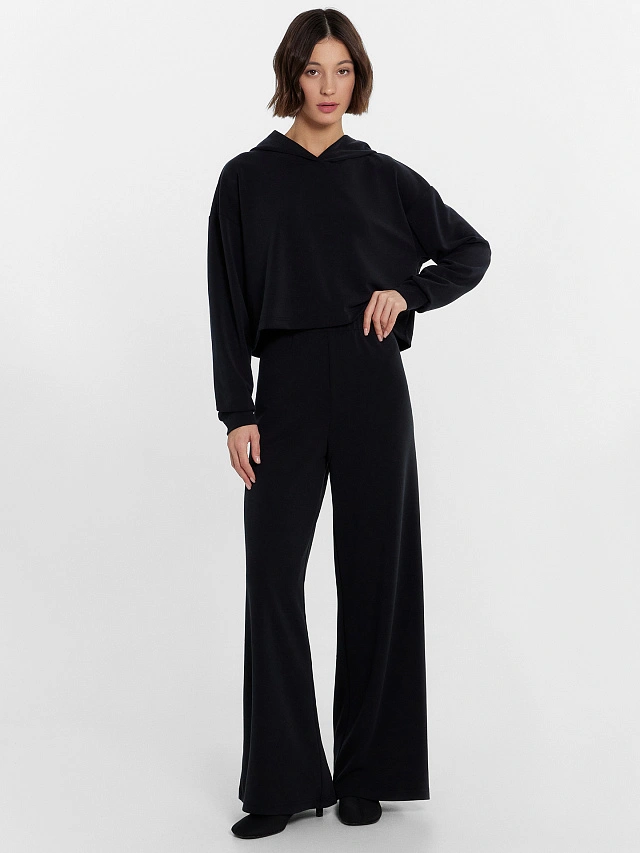 Худи женское черное - 7