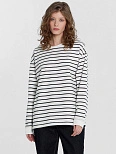 Лонгслив женский в полоску