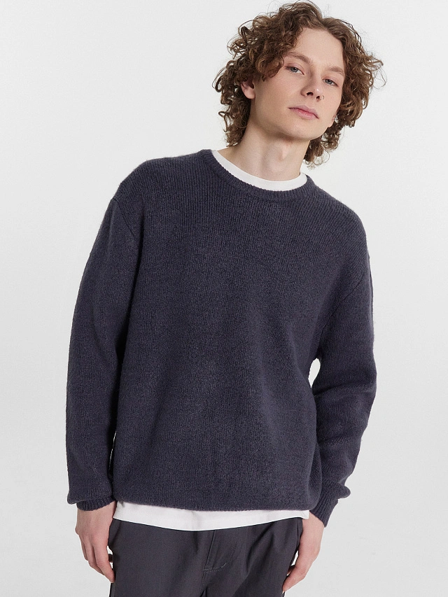 Джемпер мужской синий - 3