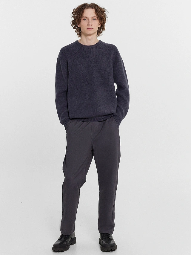 Джемпер мужской синий - 5