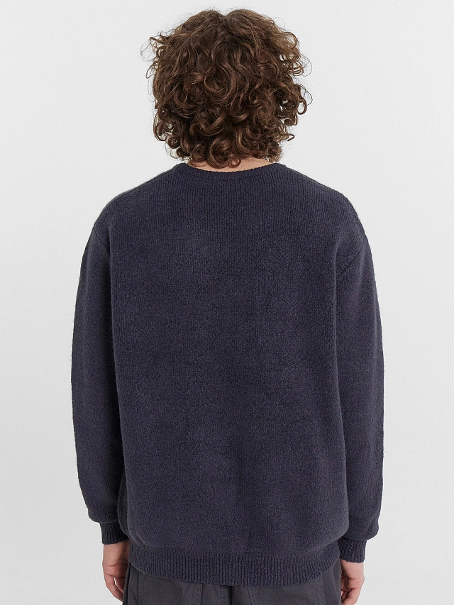 Джемпер мужской синий - 6
