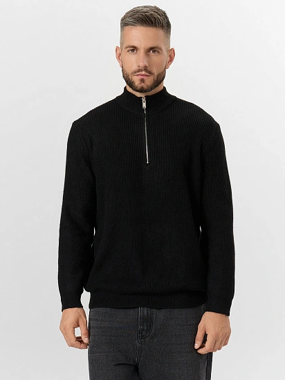 картинка Джемпер мужской черный  от магазина мужской одежды Mark Formelle