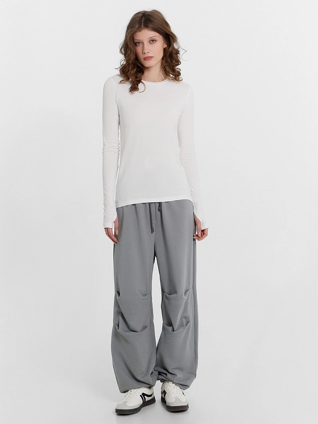 Брюки женские серые - 3