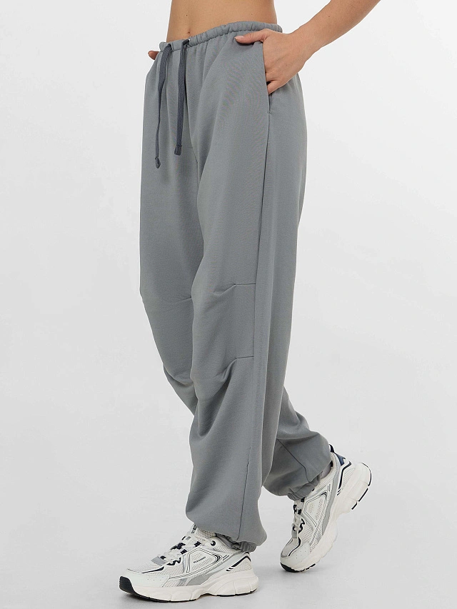 Брюки женские серые - 4