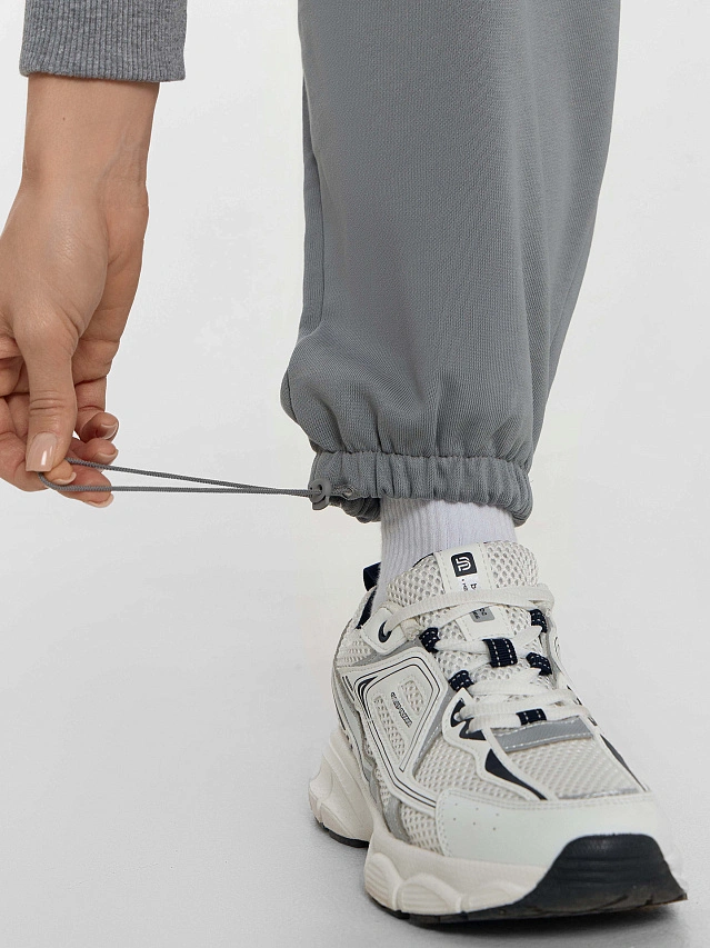 Брюки женские серые - 7