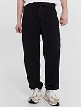 Джоггеры мужские черные с принтом в виде змеи