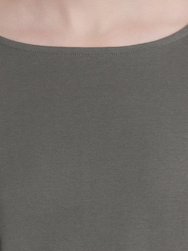 Лонгслив женский серый - 4