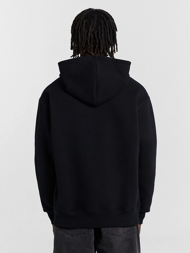 Худи мужское черное - 2