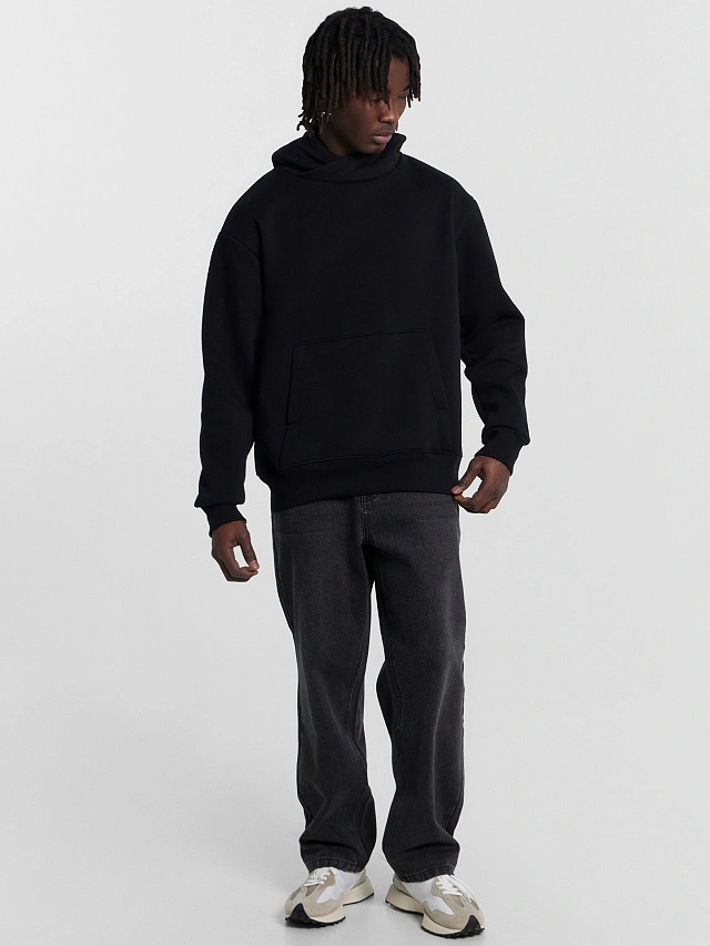 Худи мужское черное - 3