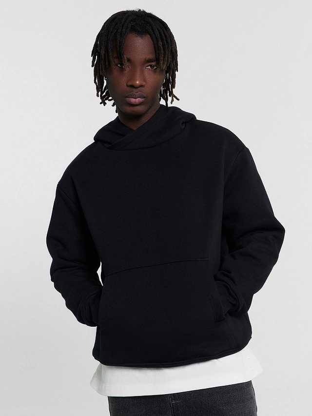 Худи мужское черное - 6