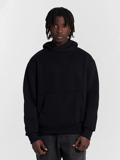 картинка Худи мужское черное  от магазина мужской одежды Mark Formelle