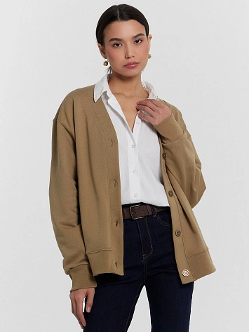 Кардиган женский бежевый