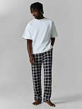 Брюки домашние мужские в клетку