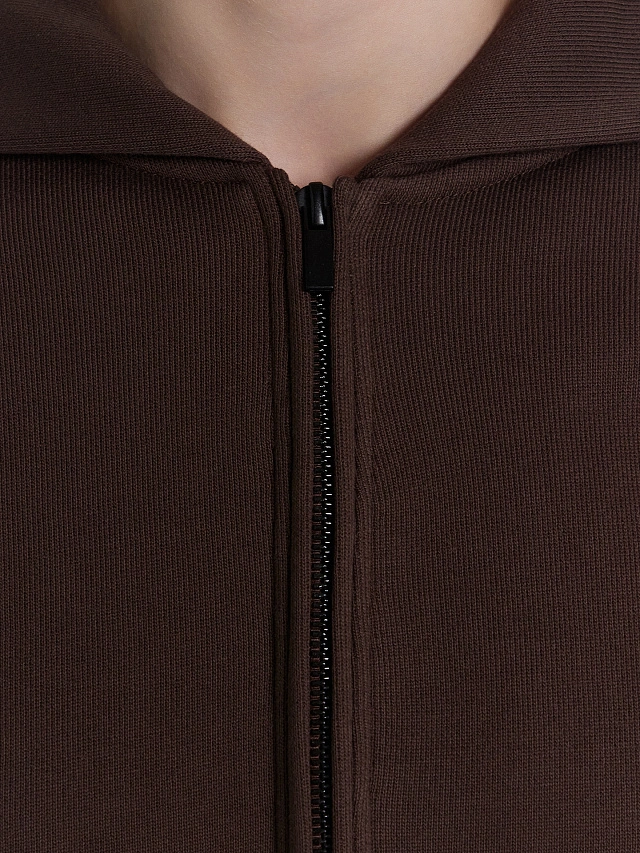 Толстовка женская коричневая - 5