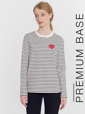 Джемпер женский в полоску