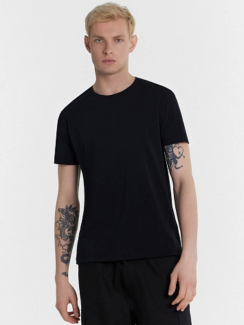 Футболка мужская черная