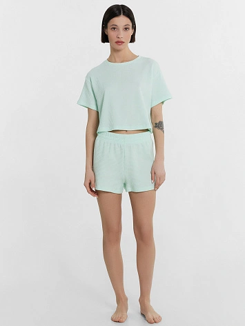 Комплект женский домашний мятный